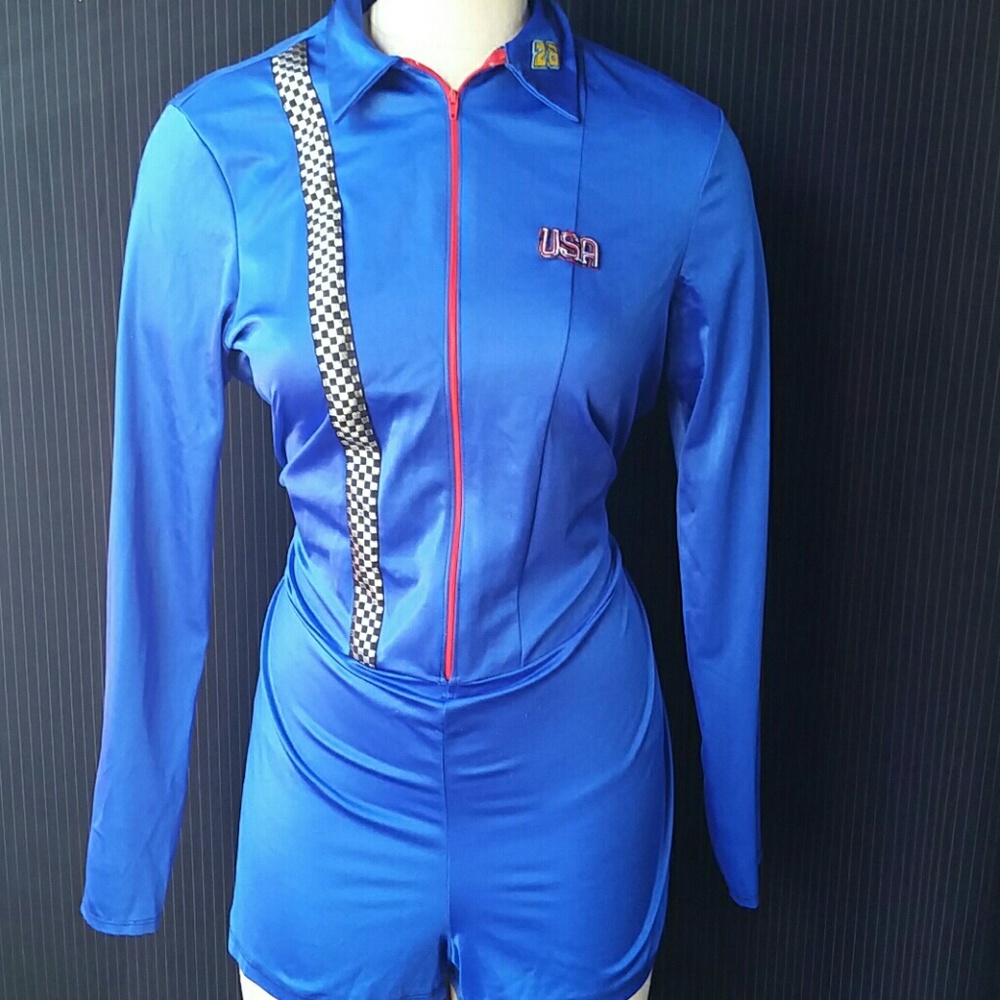 Fredericks Of Hollywood Race Car Costume Gem